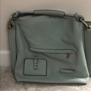 BCBG sky blue purse